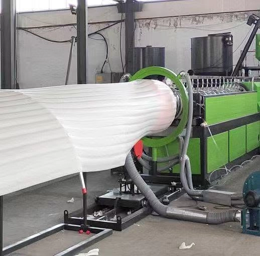 EPE foam sheet extrusion machine finish installation